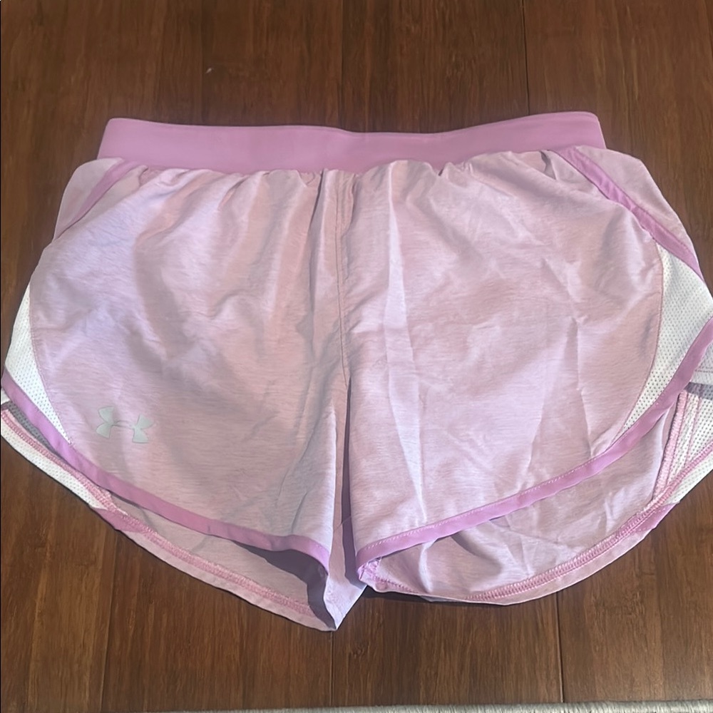 Under Armour Pink Athletic Shorts XS